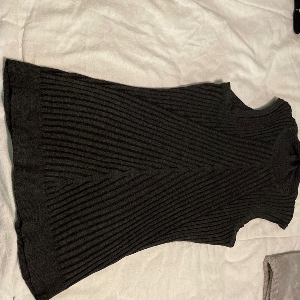 Women's Black Ribbed top